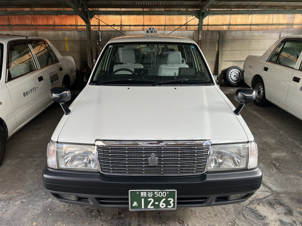 長谷川タクシーのタクシー車両